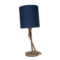 LAMP BIRD WITH SHADE     - TABLE LAMPS